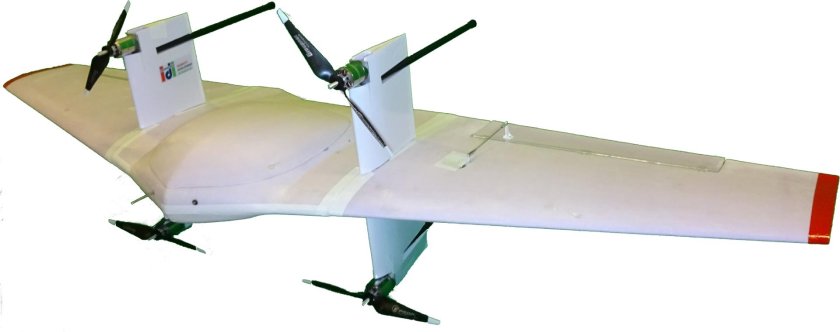 Беспилотник с неподвижным крылом