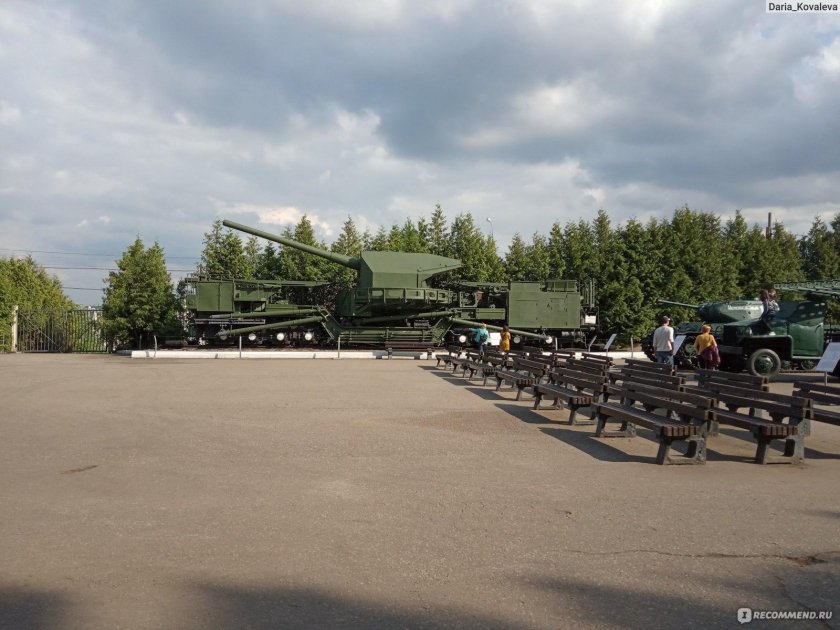 Техника в парке Победы Москва