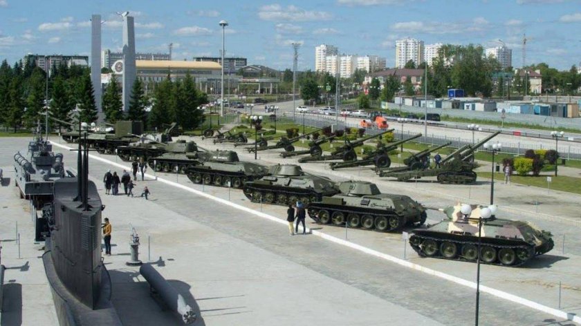 Музей военной техники в верхней Пышме