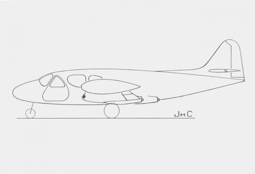 Перспективный легкий самолет МП-1