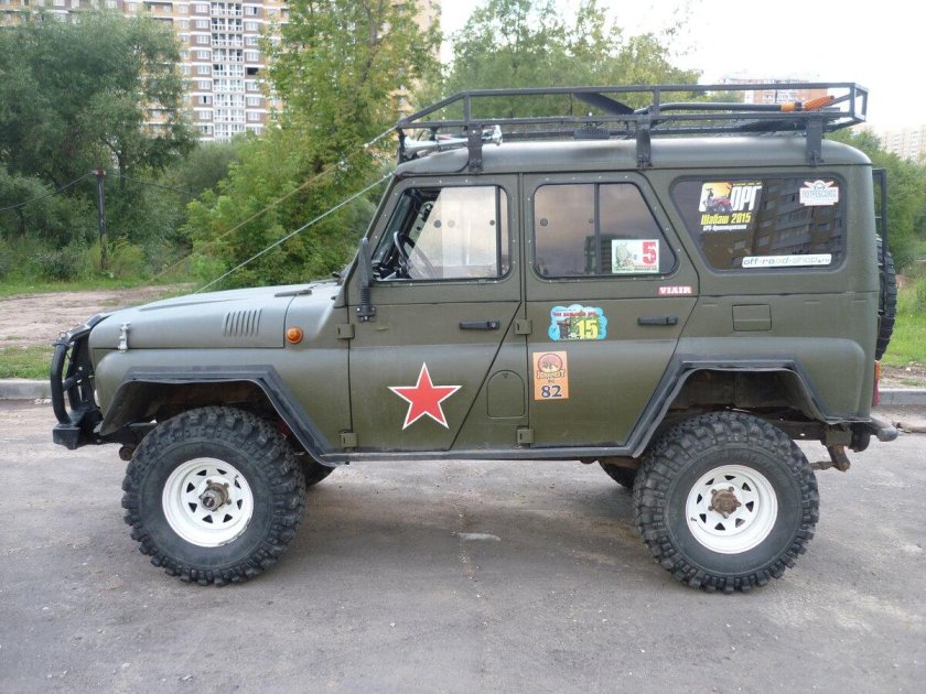 УАЗ 31519 хаки