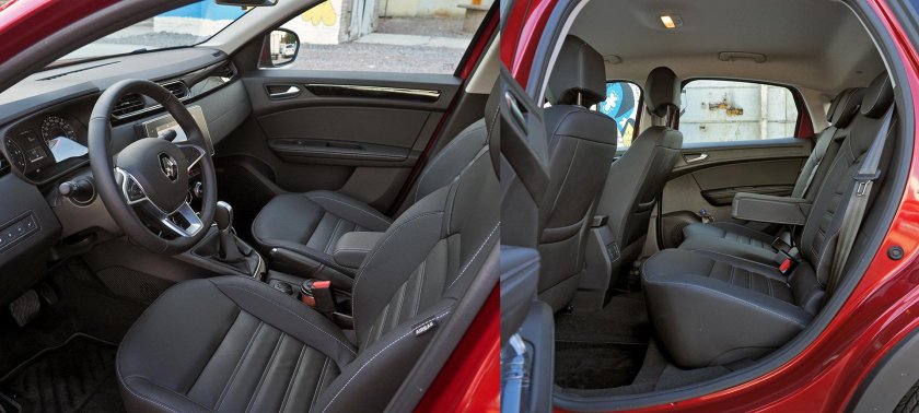 Рено аркана салон