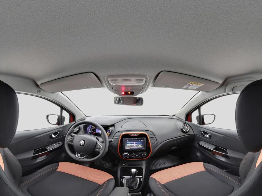 Рено Каптур потолок