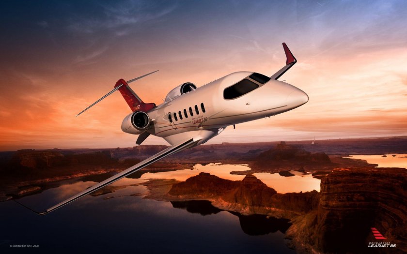 Лирджет самолет