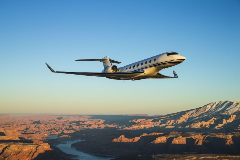 Частный самолет Gulfstream g650