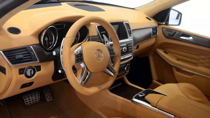 Mercedes gl 63 AMG салон