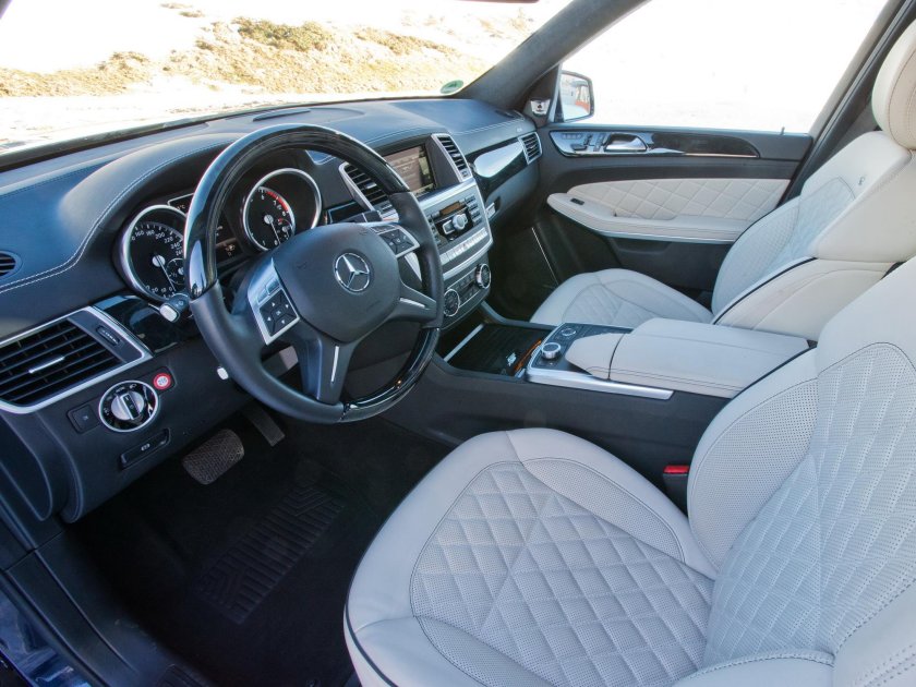 Mercedes Benz gl 500 салон