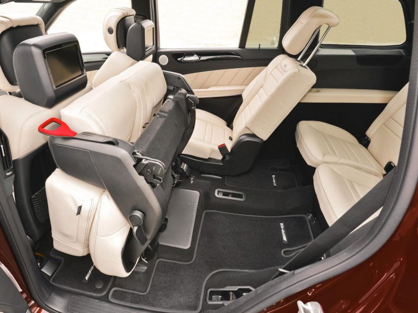 Gl x166 350 CDI третий ряд сидений