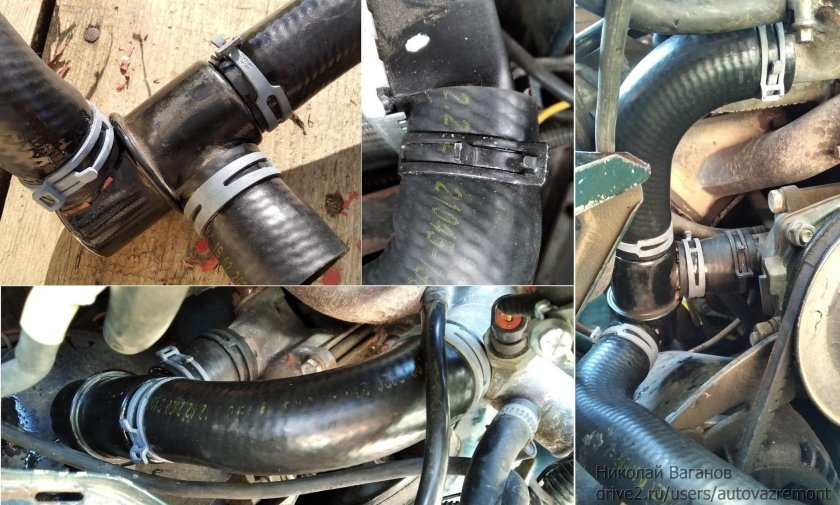 Патрубки ВАЗ 2107