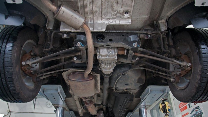 Задняя подвеска Renault Duster 4x4