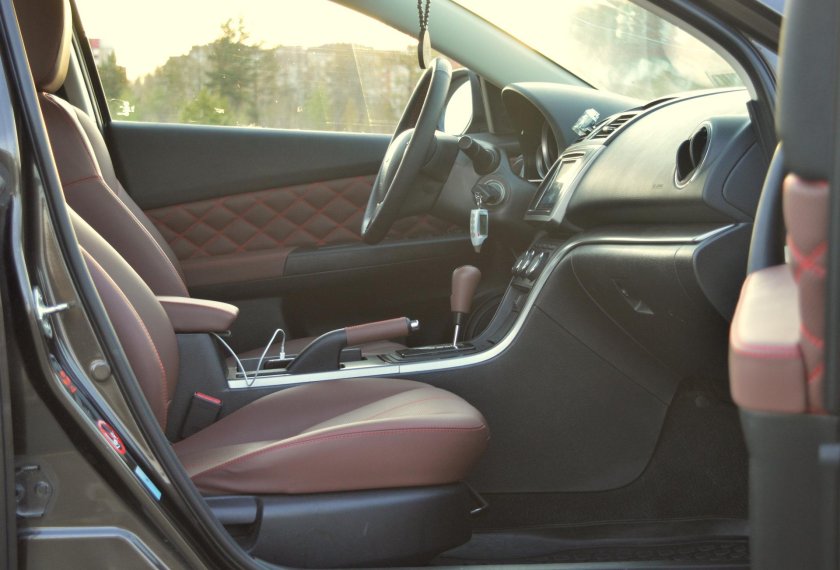 Mazda 6 GH салон кожа