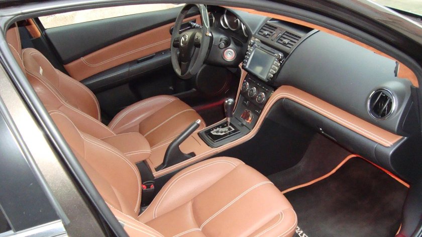 Mazda 6 GH салон кожа