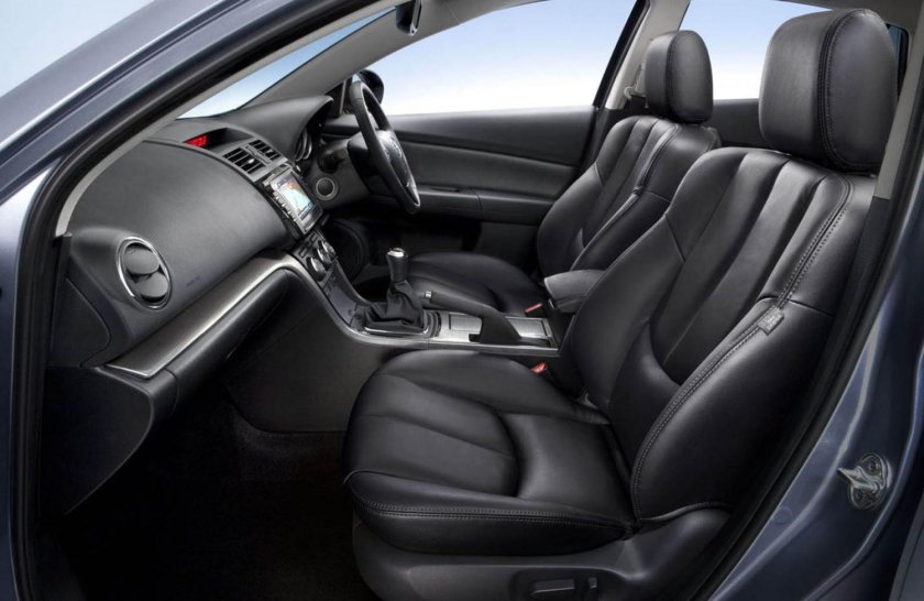 Кожаный салон Mazda 6 GH