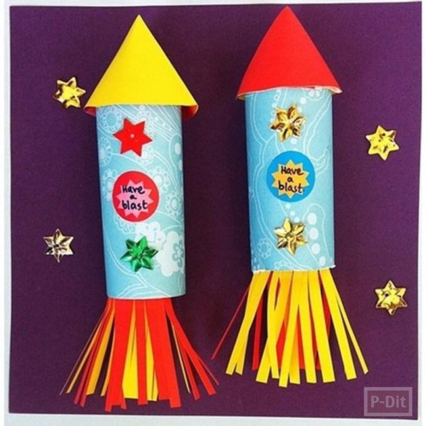 Поделки котдню космонавтики