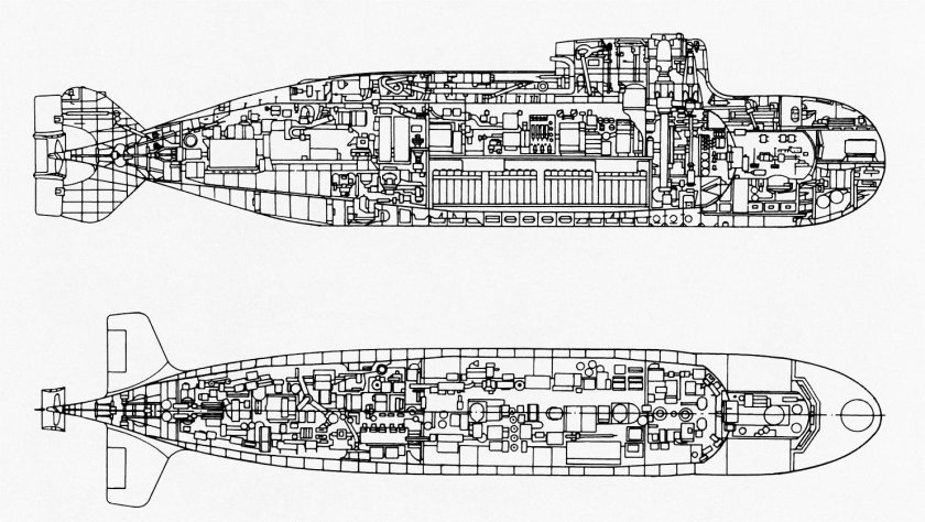 Подводная лодка Пиранья проект 865