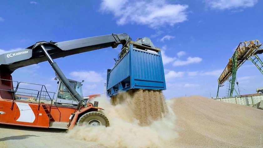 Погрузка сыпучих грузов