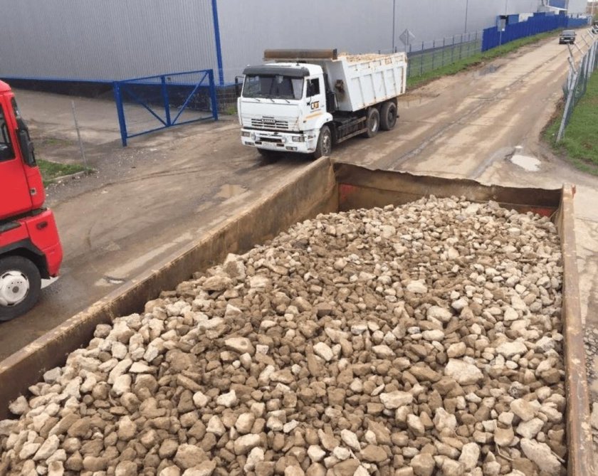 Гравий ПГС КАМАЗ