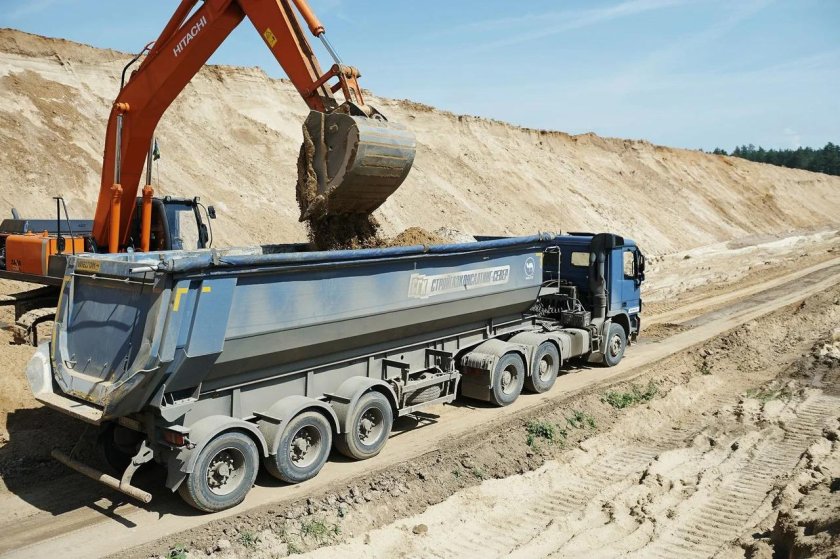 Тонар с песком