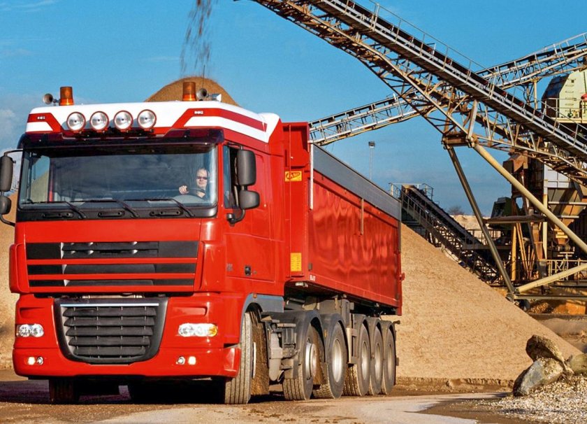 Грузовик с зерном