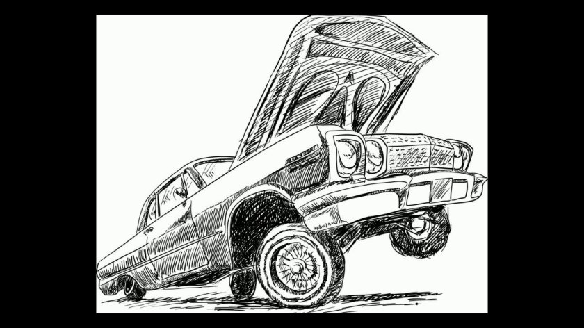 Скетч лоурайдер