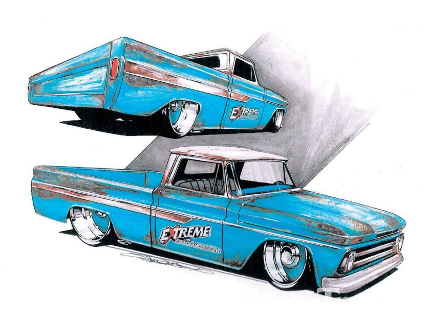 Рисовать лоурайдер