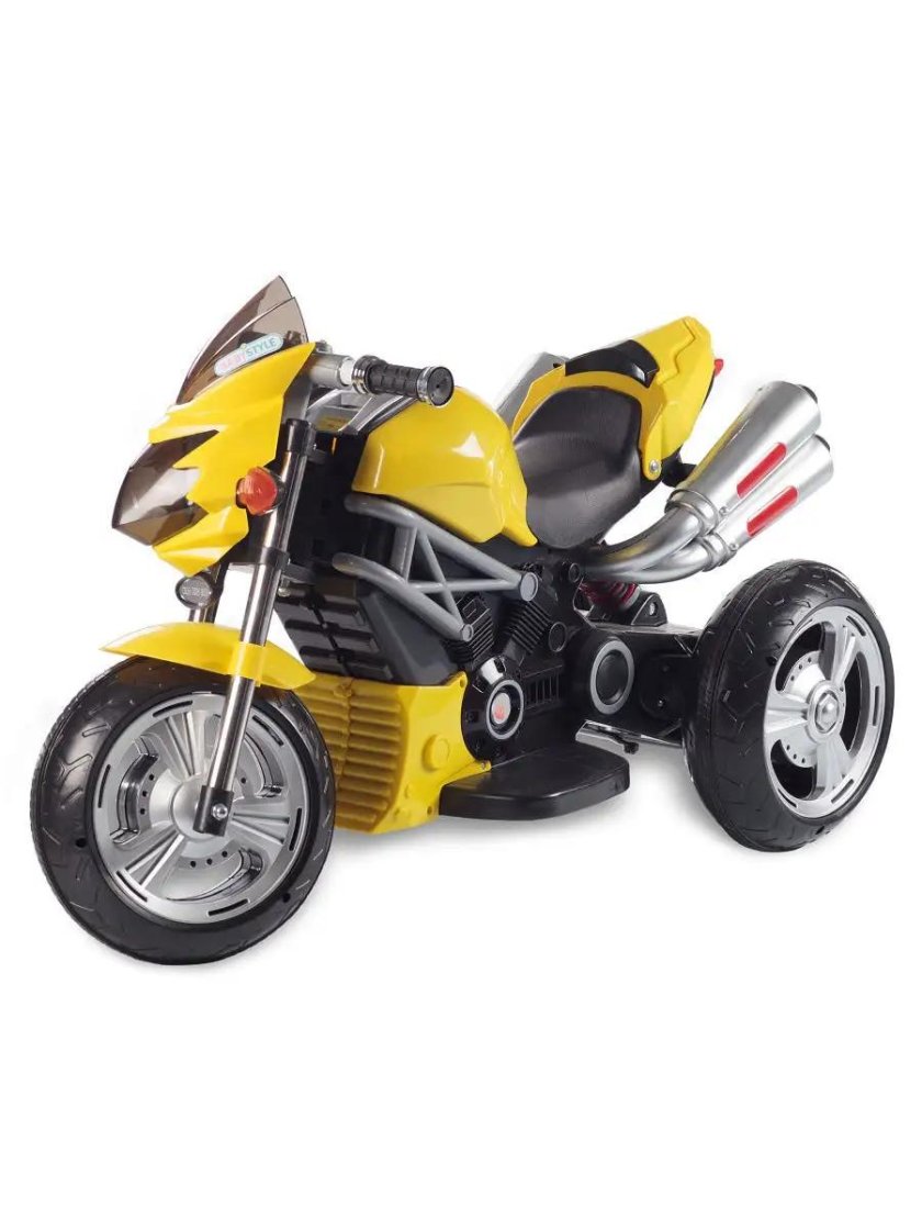 Электромотоцикл аккумуляторный y-Maxi 45568 детский со светом