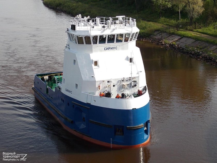 Буксир толкач Сириус