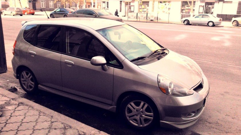 Хонда фит левый руль