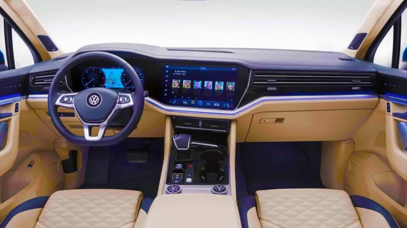 Volkswagen Touareg 2018 салон