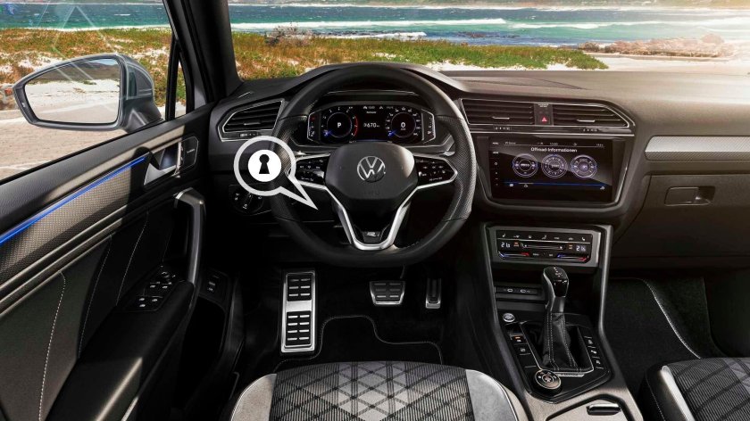 Volkswagen Tiguan 2022 салон