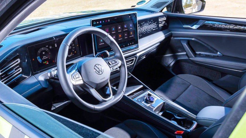 VW Tiguan 2024 салон