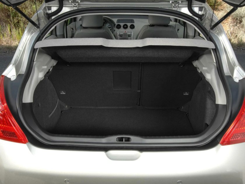 Peugeot 308 багажник