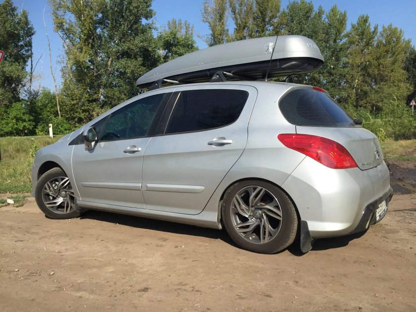 Рейлинги Пежо 308