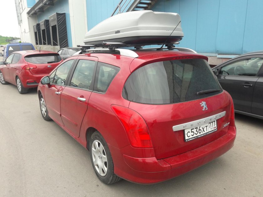 Рейлинги Пежо 308