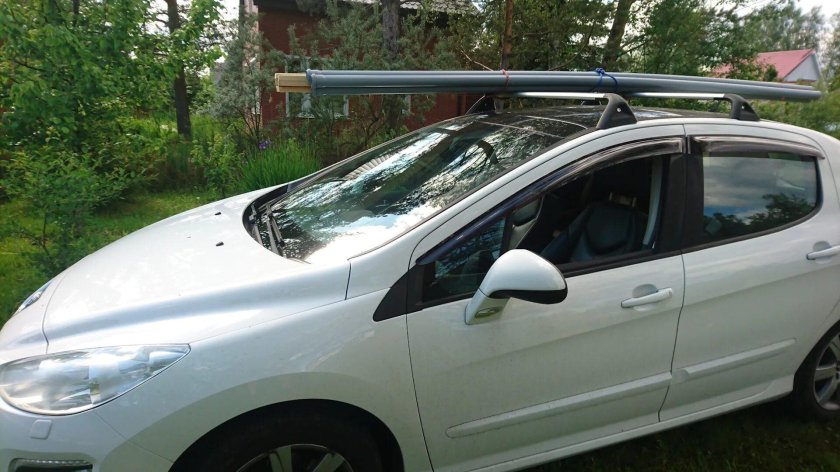 Багажник на крышу Пежо 308