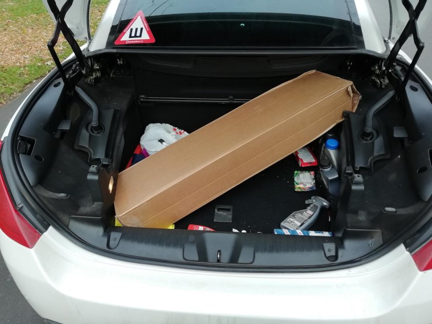 Пежо 308 багажник