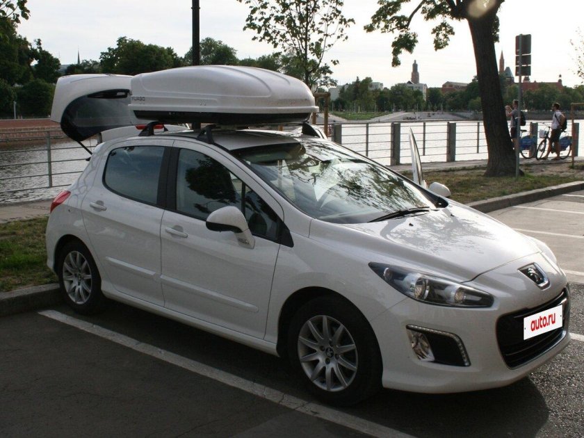 Автобокс на Пежо 308 SW