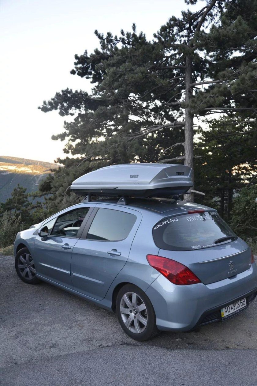 Рейлинги Пежо 308