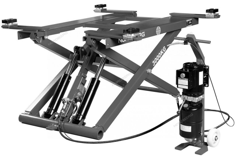 Мобильный ножничный подъемник NORDBERG n634-3