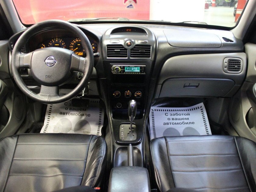 Ниссан Альмера Классик 2007 салон