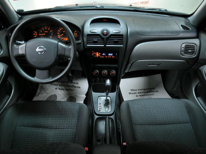 Nissan Almera Classic автомат 2008 салон