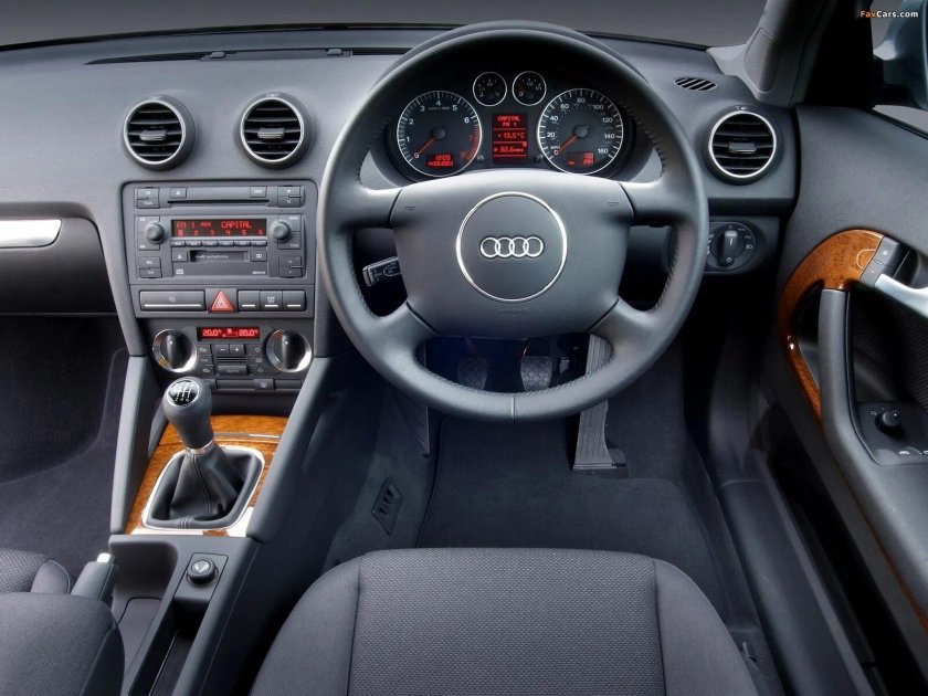 Audi a3 8p 2003 Interior