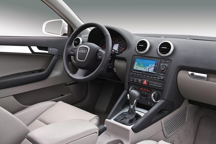 Audi a3 8p 2003 салон
