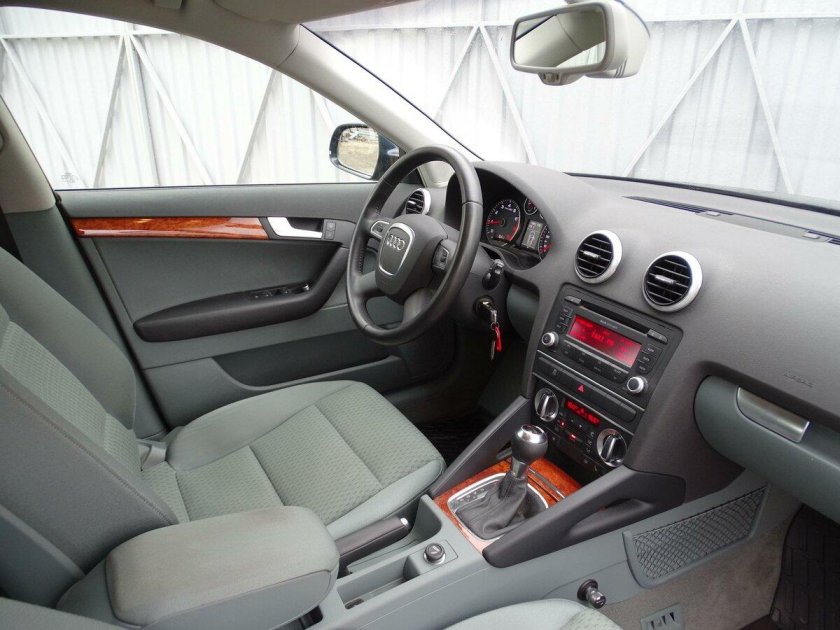 Ауди а3 8p Рестайлинг 2 салон