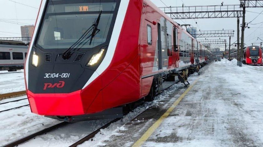 Электропоезд эс104 Финист