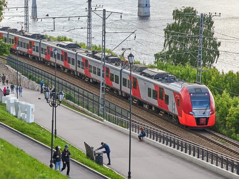 Пермь 2 поезда