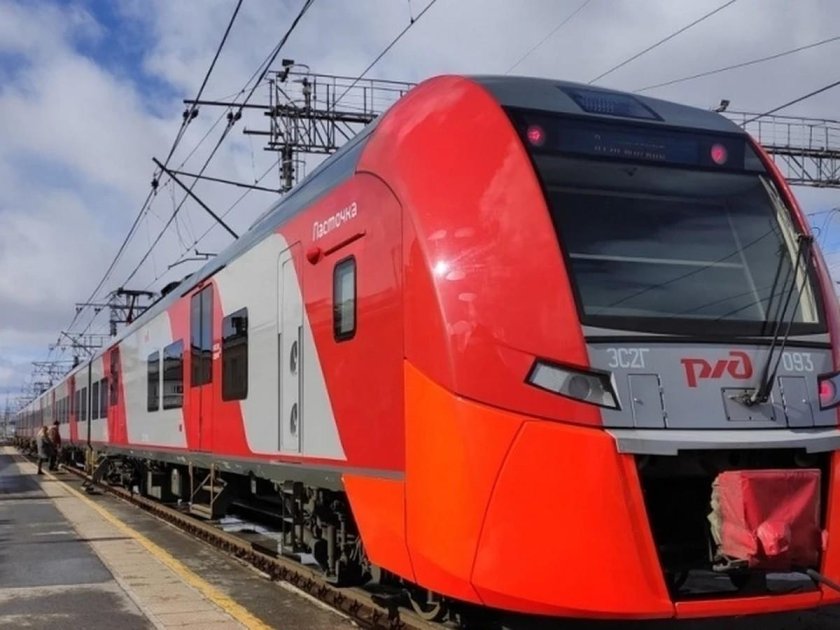 Электричка Ласточка Пермь