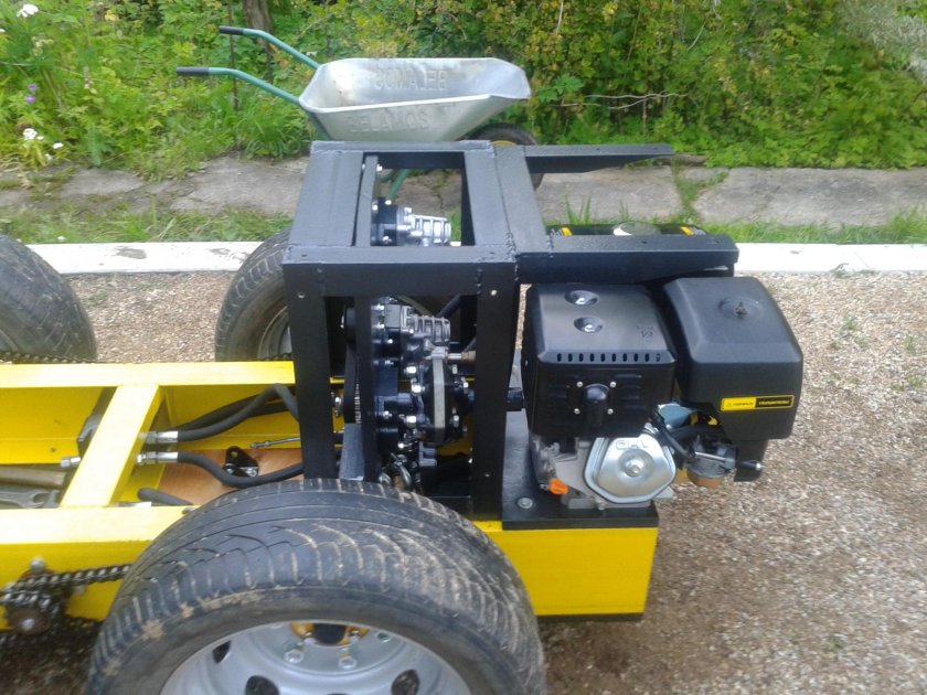 Трактор переломка с гидравликой