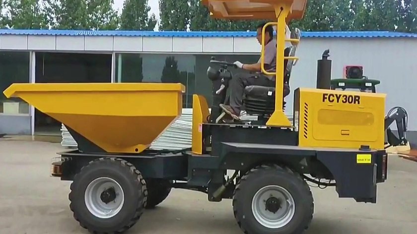 Самосвал с ковшом