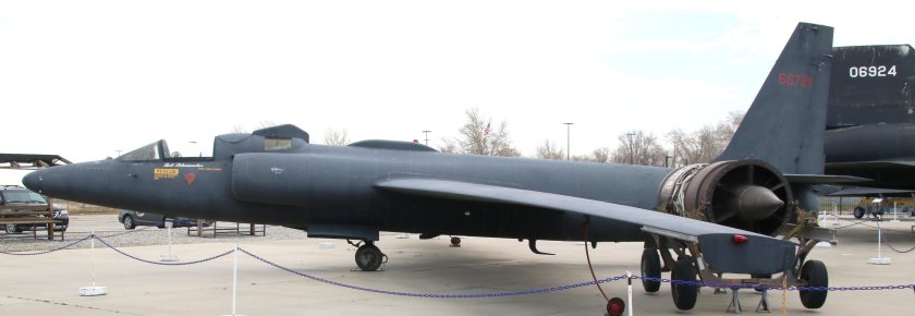 Lockheed u-2 Dragon Lady сбоку